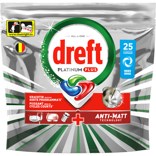 Dreft Vaatwastabletten platinum plus original