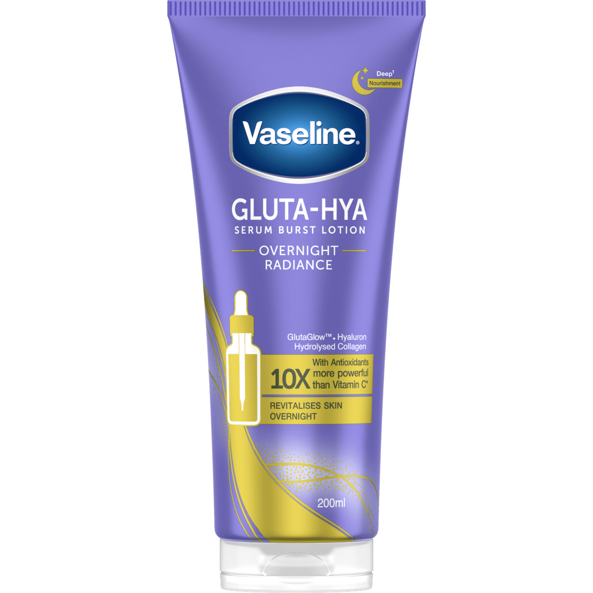 Vaseline Gluta-Hya Overnight Radiance Bodylotion 200 ML