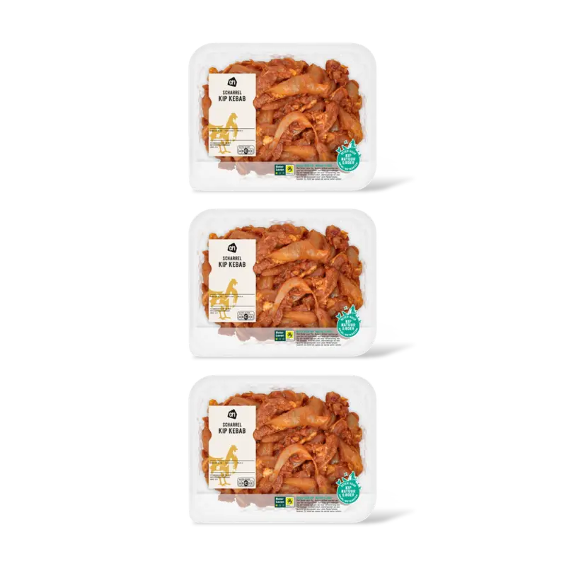 AH Scharrel kip kebab 3-pack