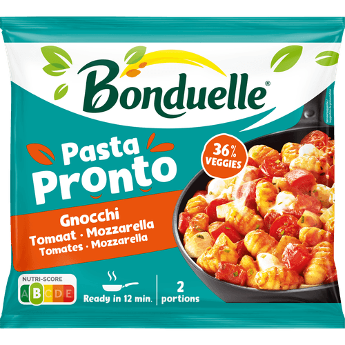 Bonduelle Pasta pronto gnocchi tomaat mozzarella