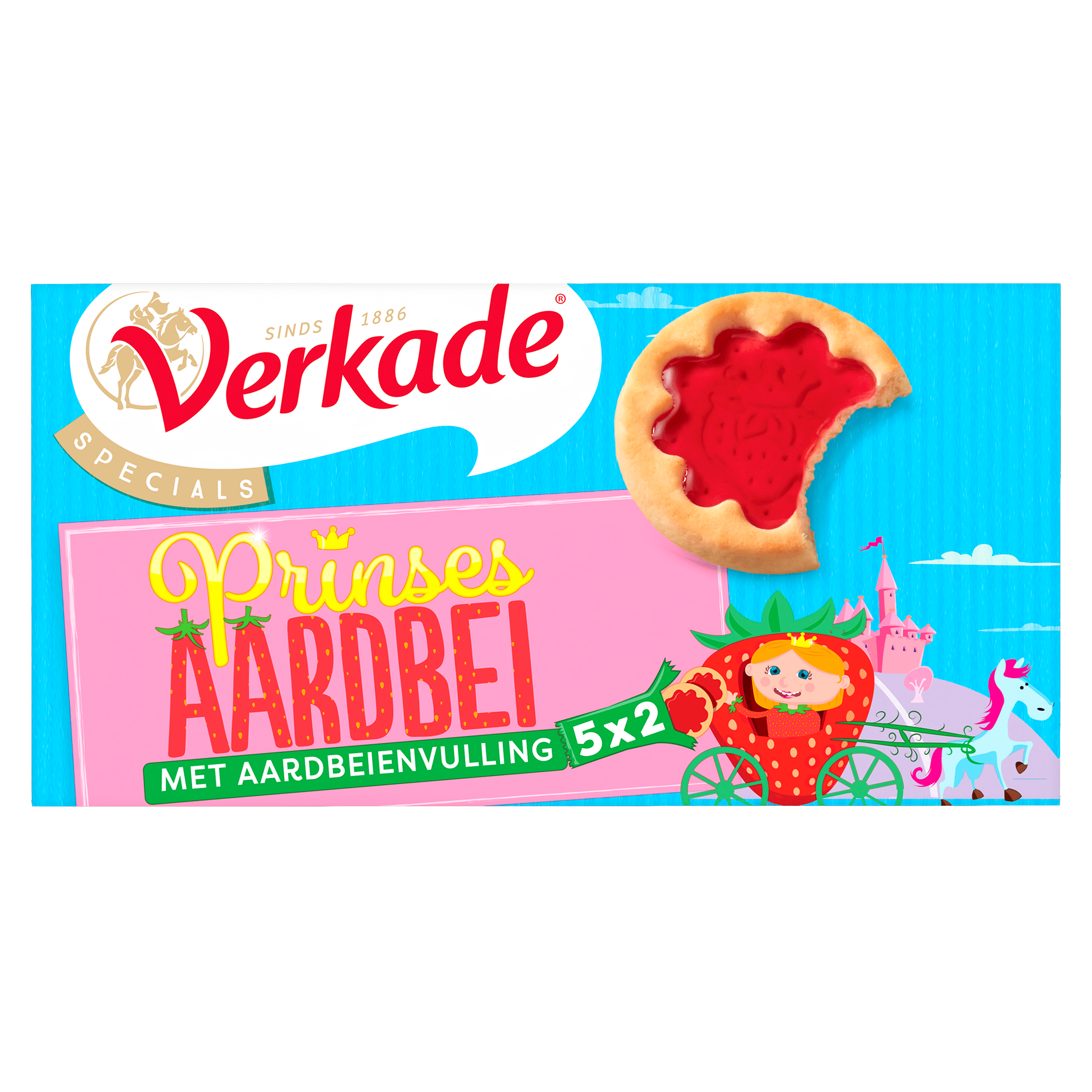 Verkade Kids & co prinses aardbei