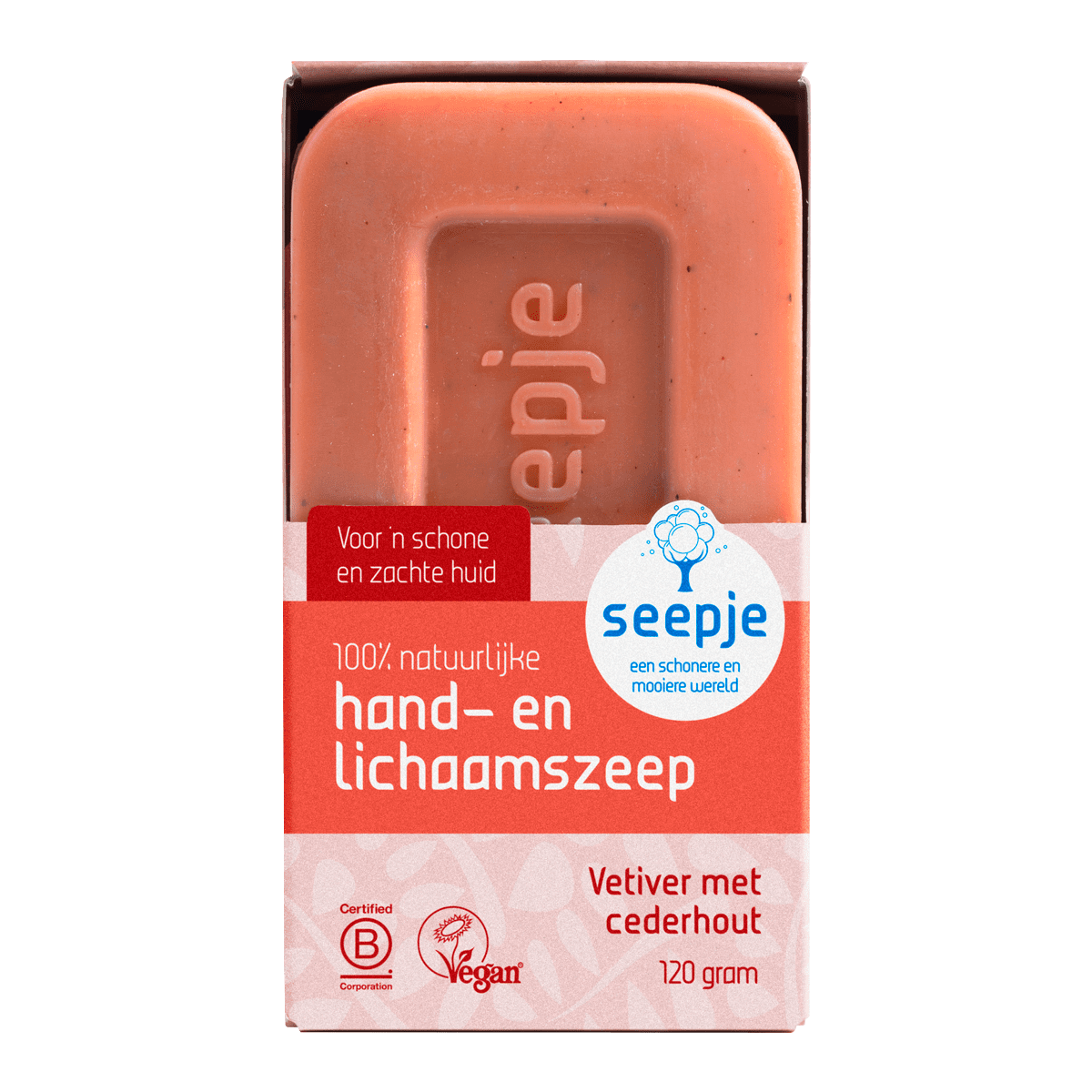 Seepje Hand- en Lichaamszeep Bar 120 gram