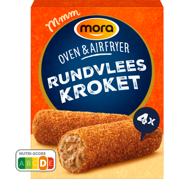 Mora Oven & Airfryer Rundvlees Kroketten 4 x 80 g