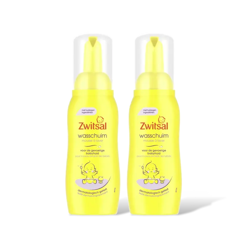 Zwitsal Baby wasschuim 2-pack