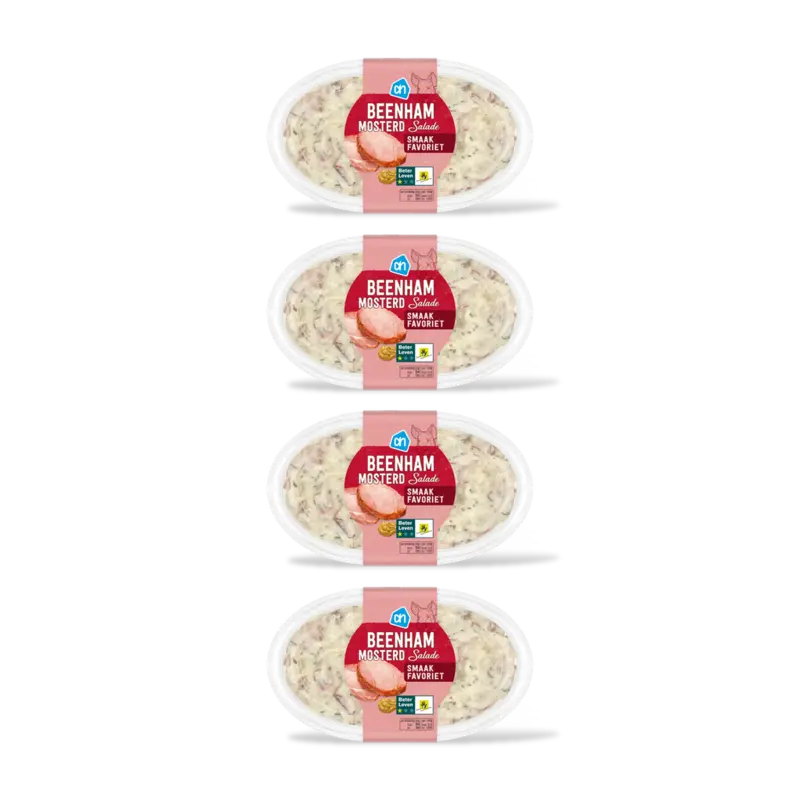 AH Beenham mosterd salade 4-pack