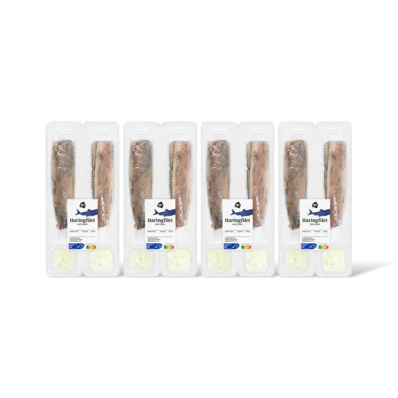 AH Haringfilet met uitjes 4-pack