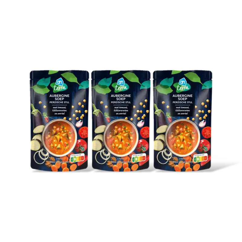 AH Terra Perzische aubergine soep 3-pack
