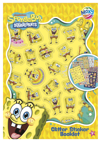 Spongebob squarepants stickerboek a5