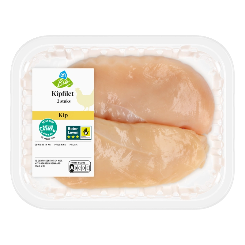 AH Biologisch Kipfilet 2 stuks