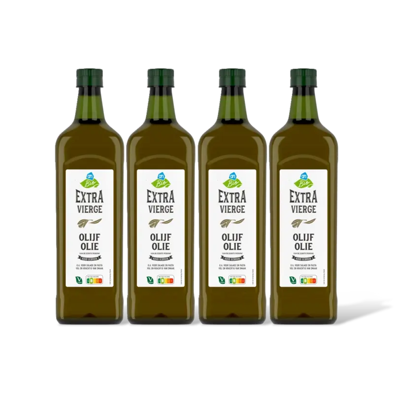 AH Biologisch Olijfolie extra vierge 4-pack