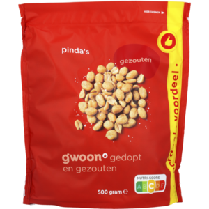 G'woon Pinda's Gezoutenpinda's Gezouten