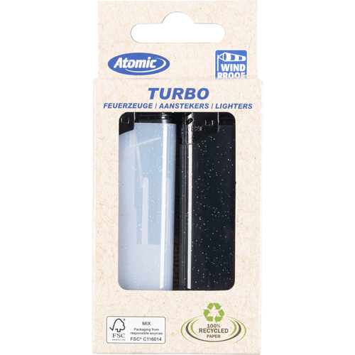 Atomic Turbo aansteker 2 stuks