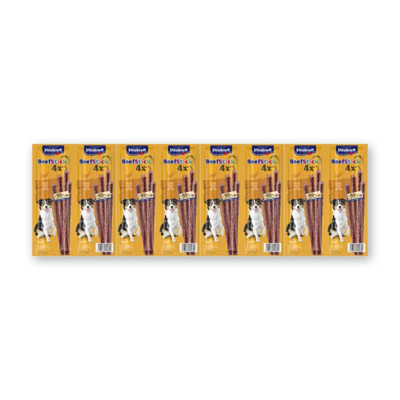 Vitakraft Beefstick kalkoen 4-pack