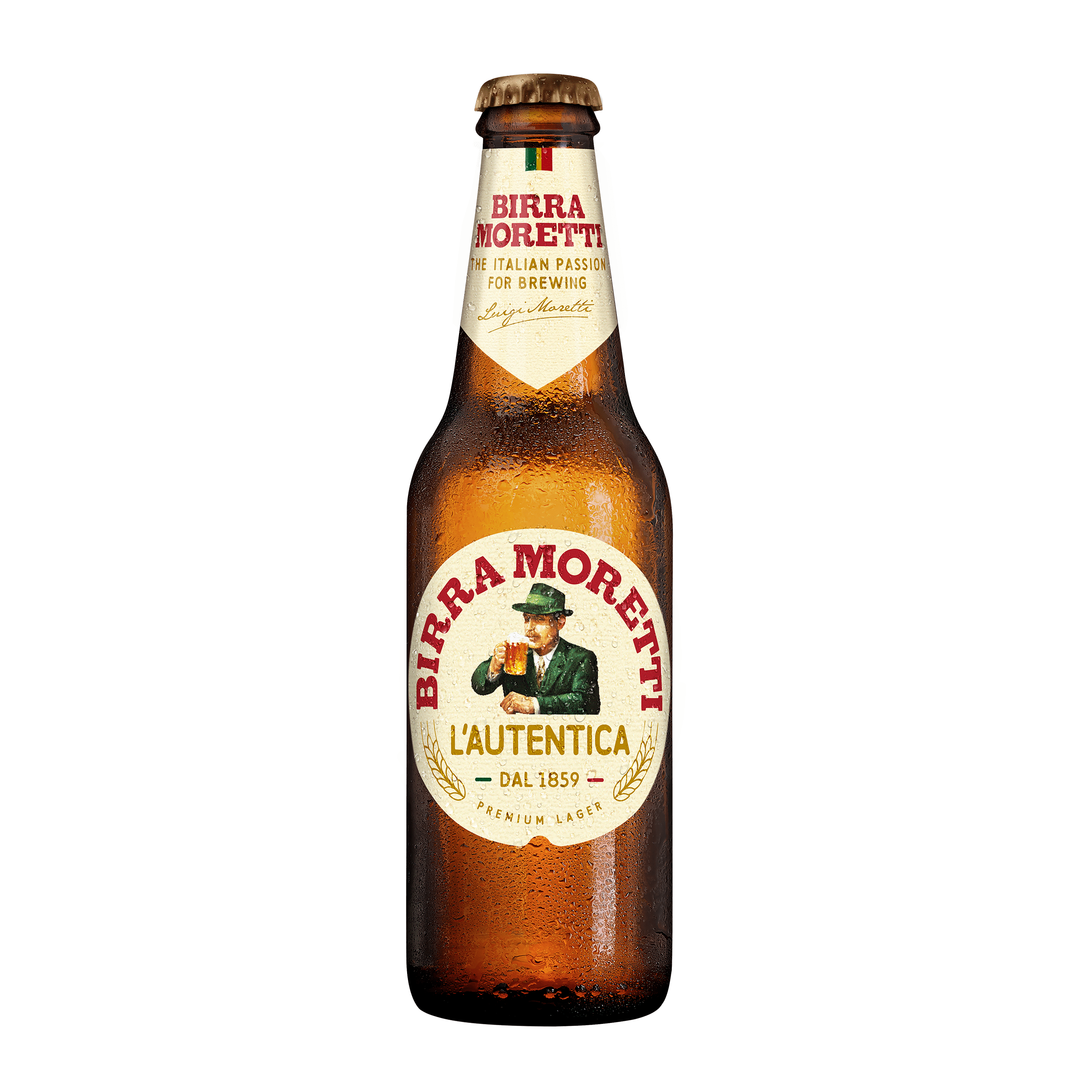Birra Moretti L'Autentica bier fles