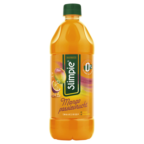 Slimpie Limonadesiroop mango-passievrucht 0%
