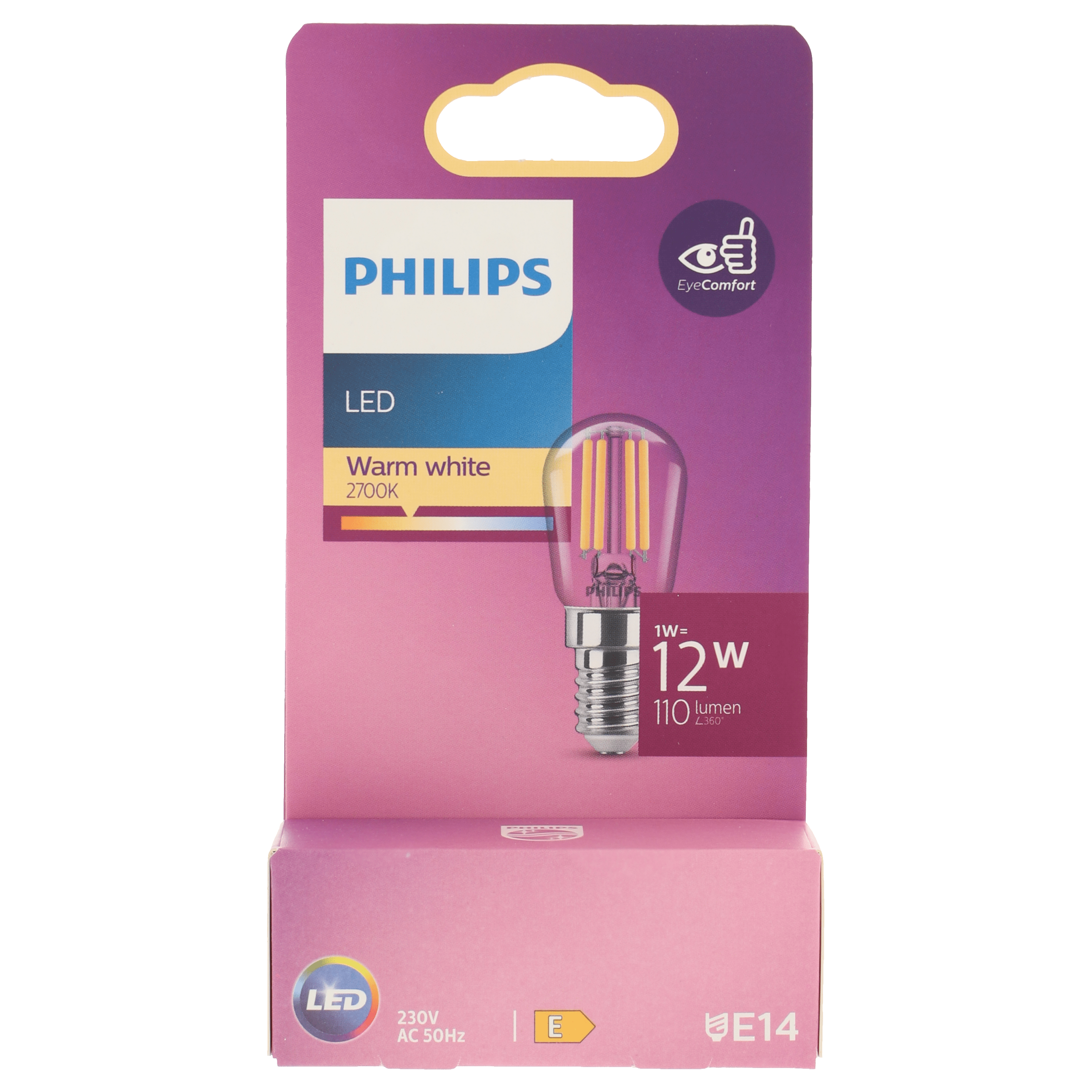 Philips LED Kogel classic 12W T25S E14 CL ND