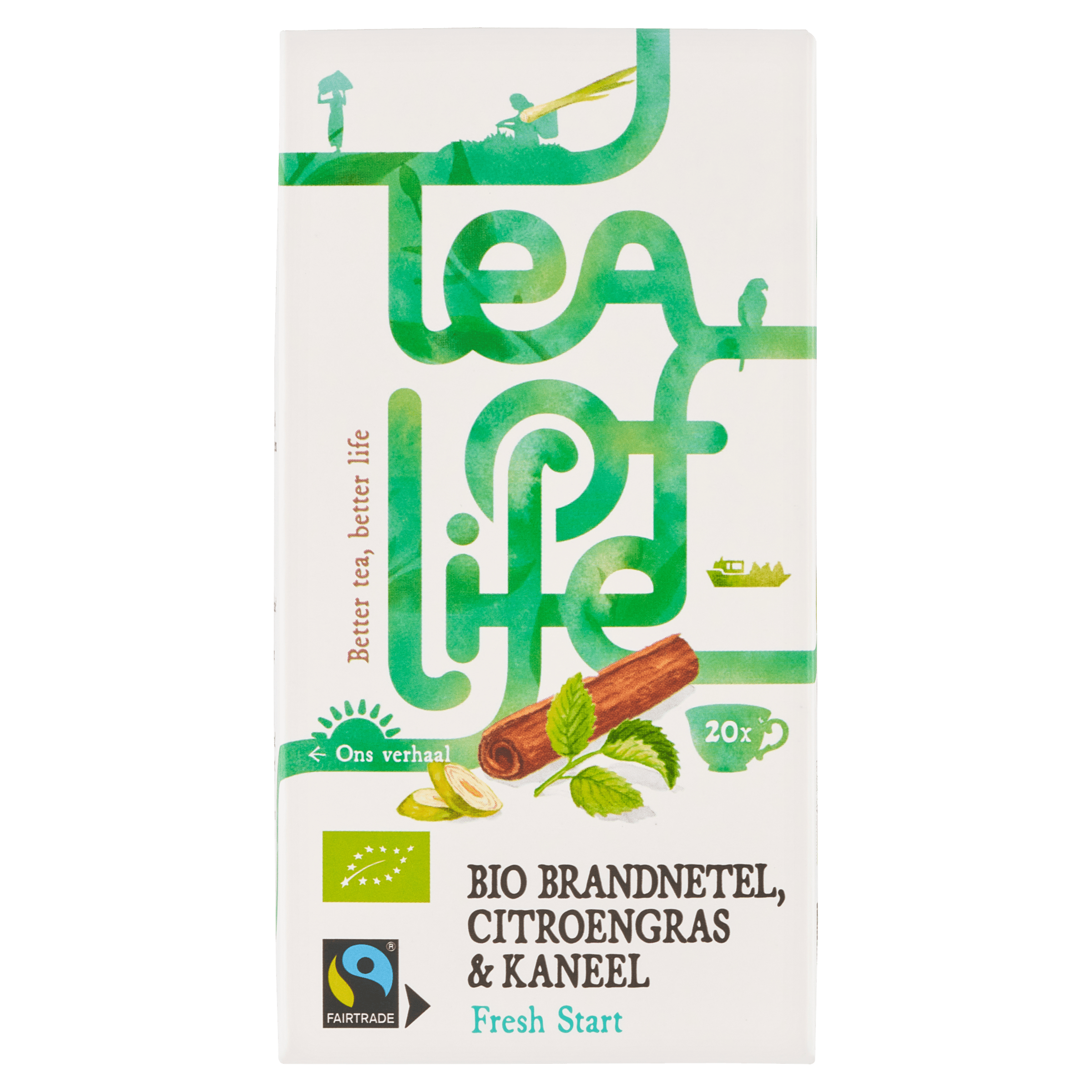 Tea of Life Fresh Start brandnetel citroengras