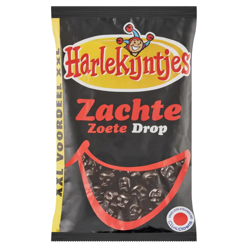Harlekijntjes Zachte zoete drop