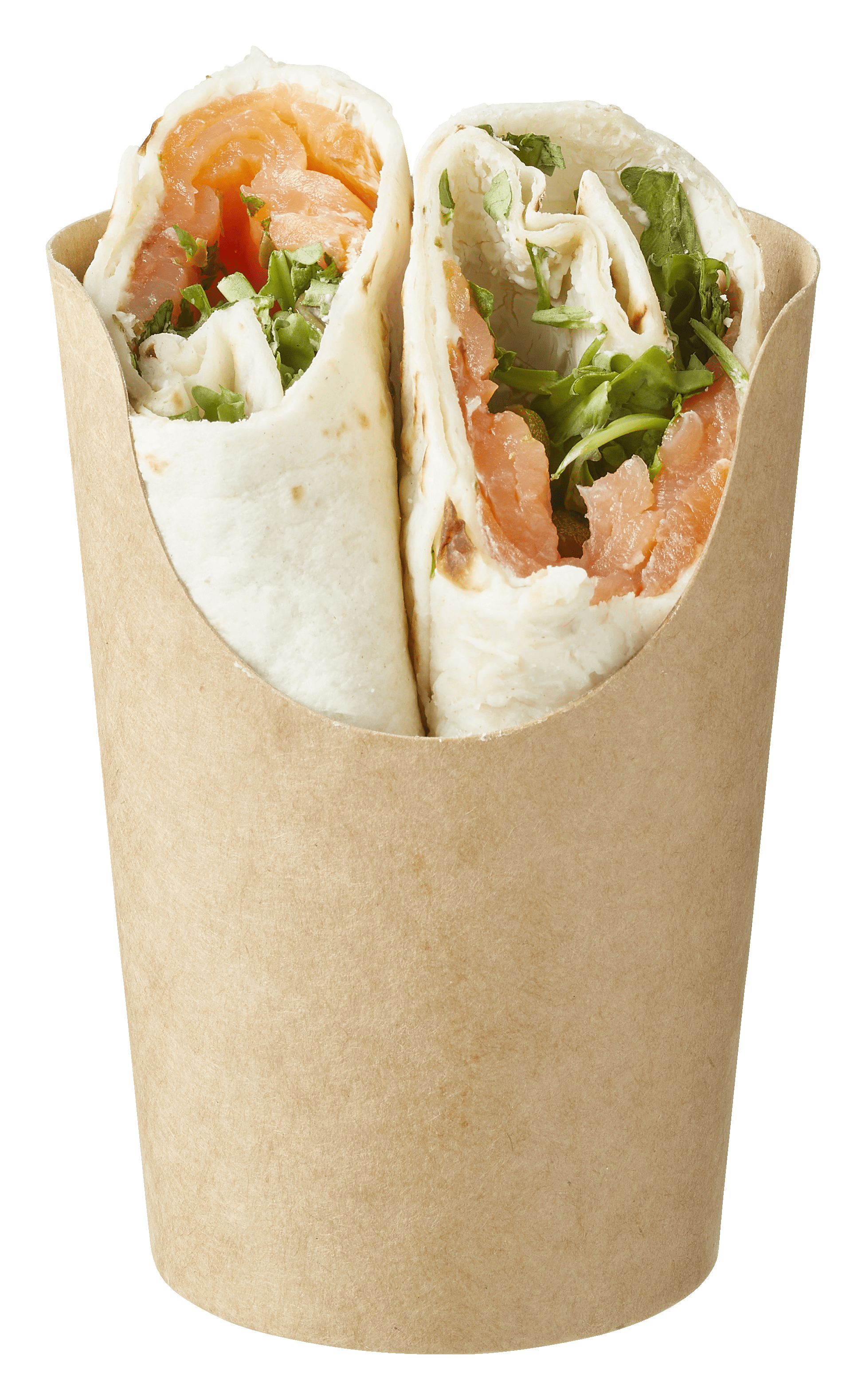 Uit de keuken van PLUS Wrap Gerookte Zalm