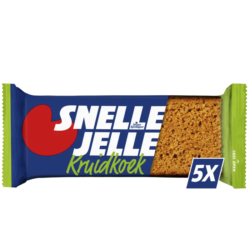 Snelle Jelle Kruidkoek naturel 5-pack