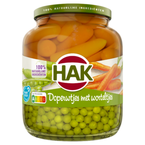 Hak Doperwtjes Worteltjes