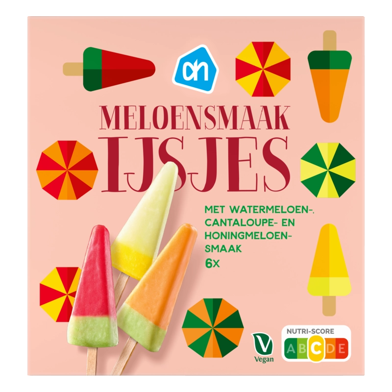 AH Meloensmaak ijsjes