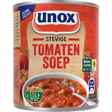Unox Soep In Blik Stevige Tomatensoep 300 ml