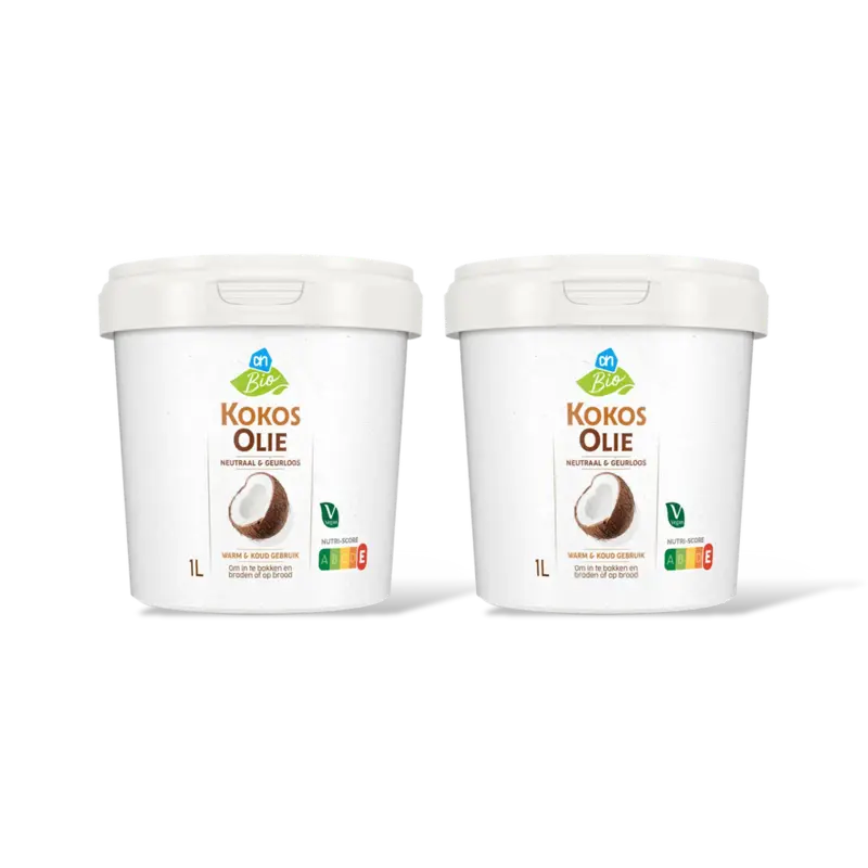 AH Biologisch Kokosolie 2-pack