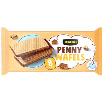 Jumbo Pennywafels 8 Stuks