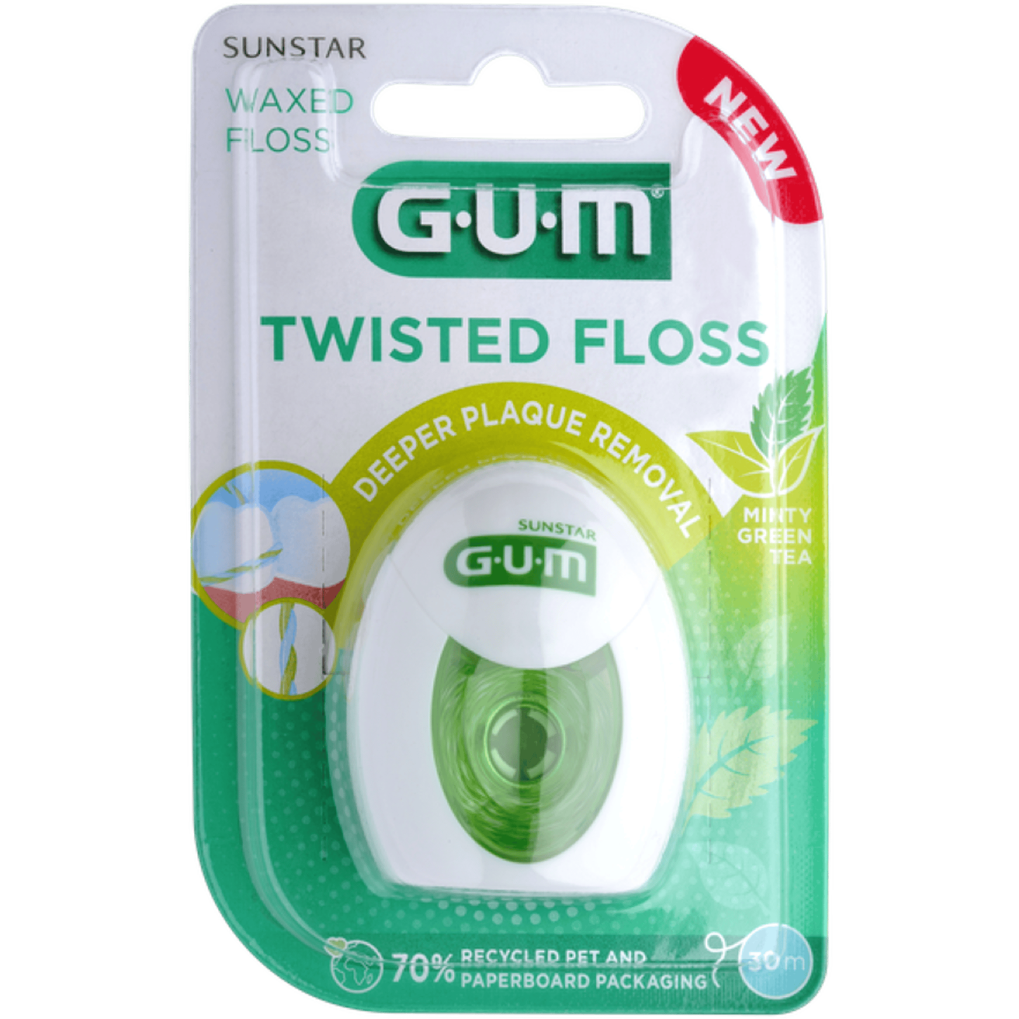 GUM Twisted Floss flossdraad