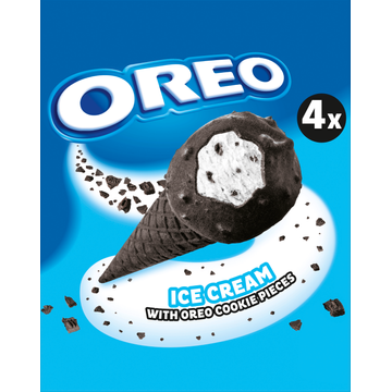 Oreo Ice Cream with Cookie Pieces 4 Stuks 264 g
