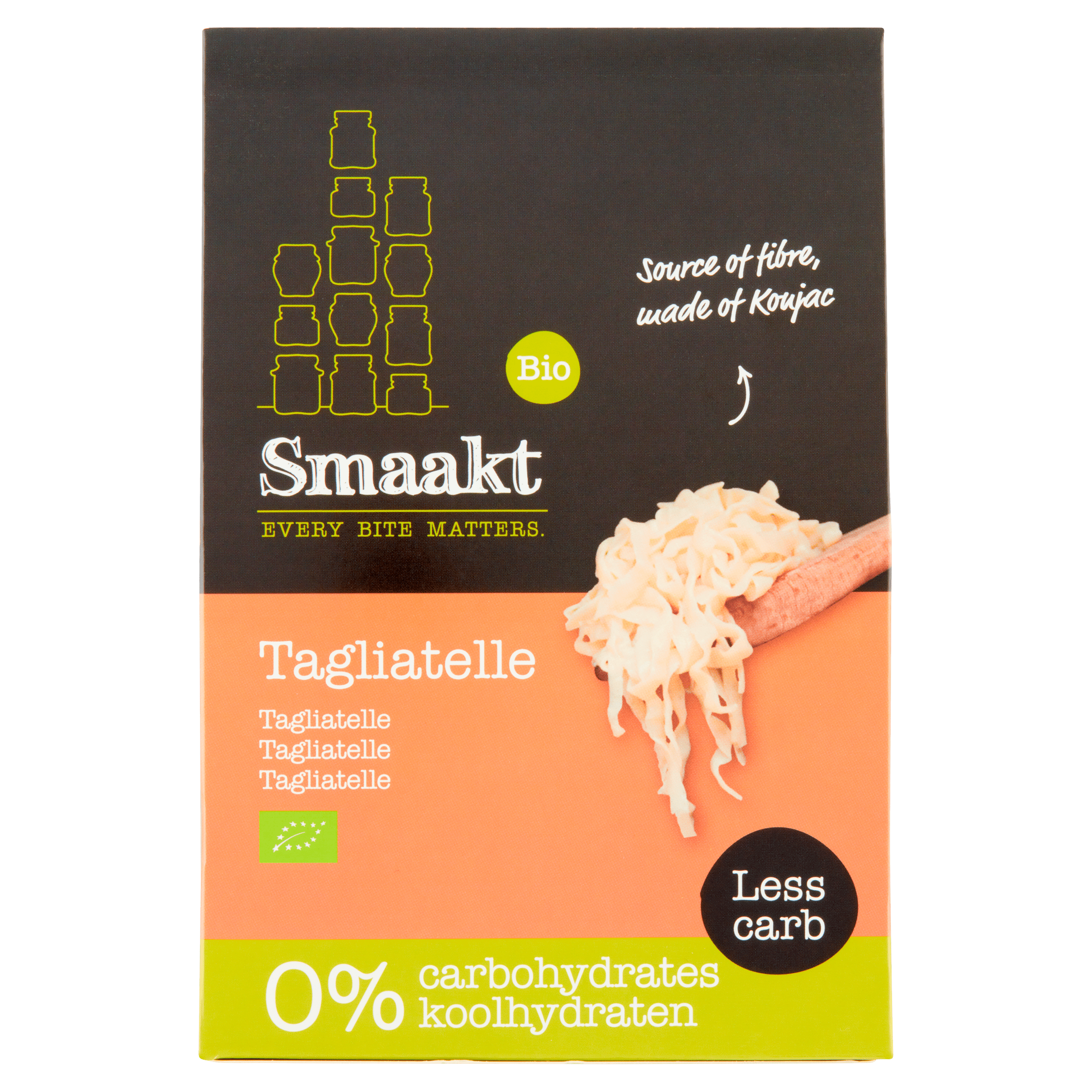 Smaakt Less carb konjac tagliatelle - bio