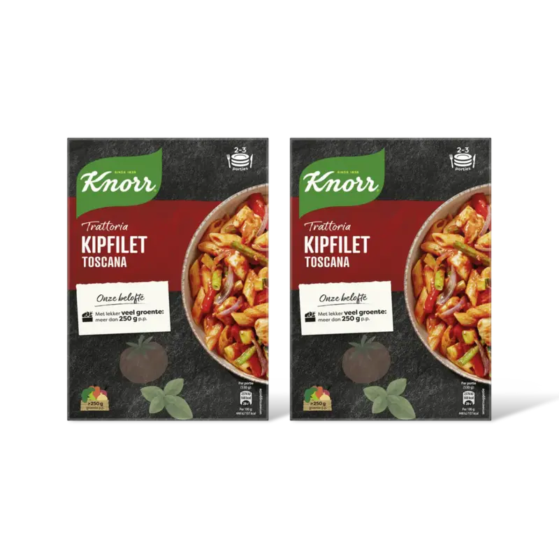 Knorr Tratorria kipfilet Toscana 2-pack
