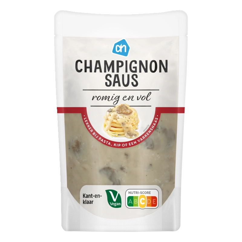 AH Champignon saus romig en vol