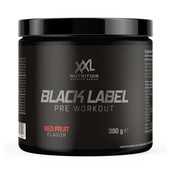 XXL Nutrition pre-workout black label orange fruit