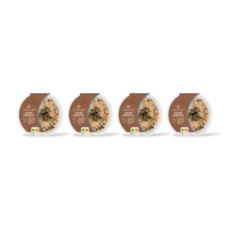 AH Loaded dip zalm met kappertjes 4-pack