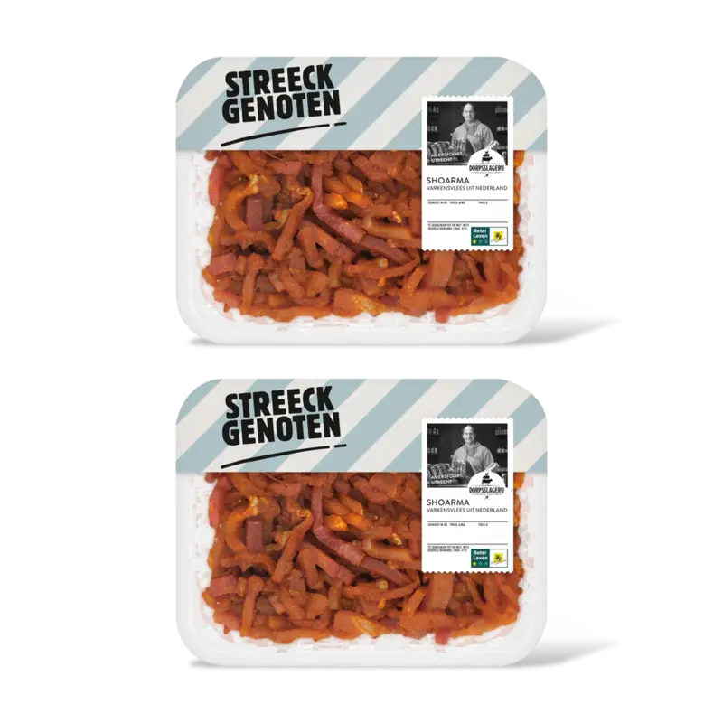 Streeckgenoten Shoarmareepjes 2-pack