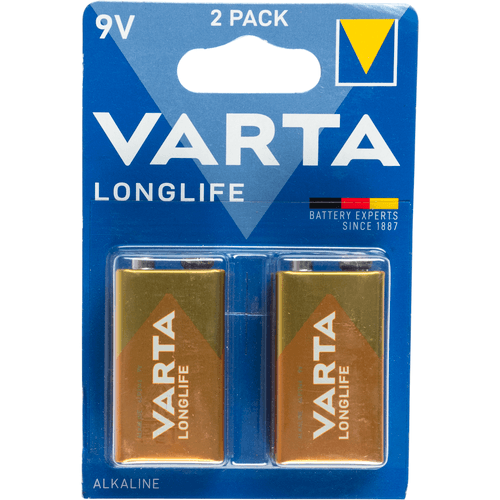 Varta Batterij longlife 9 volt