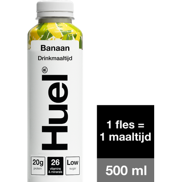 Huel Maaltijdshakel White Edition Banana 500ml