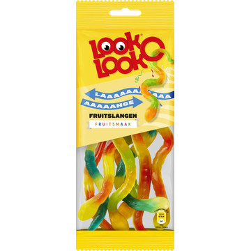 Look-O-Look Lange Fruitslangen 140g
