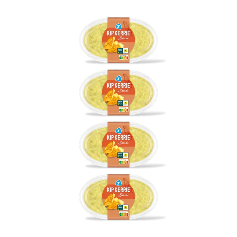 AH Kip kerrie salade 4-pack