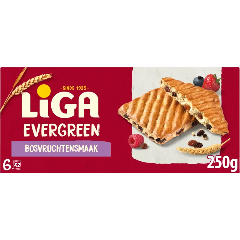 Liga Evergreen bosvruchtensmaak