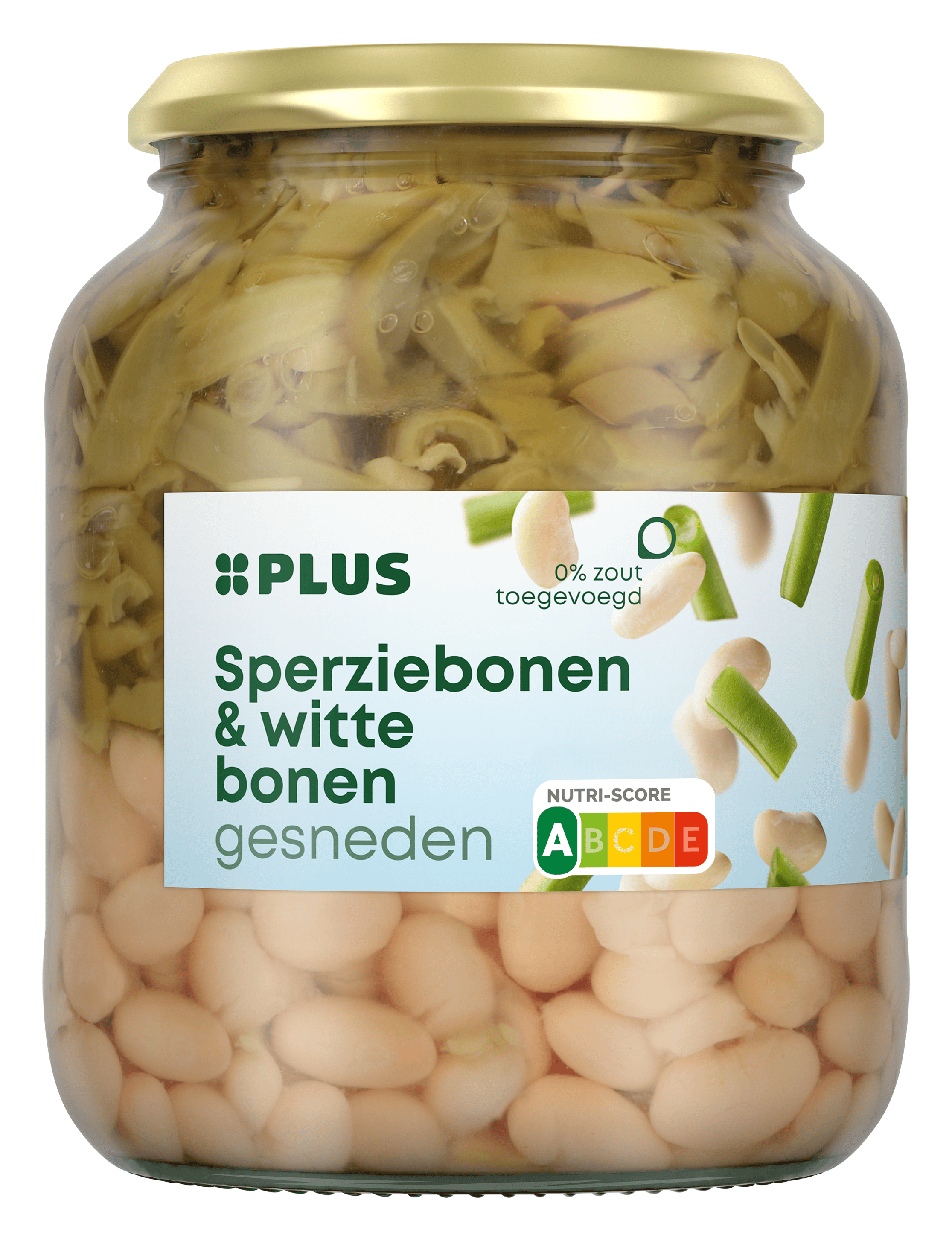 PLUS Sperziebonen met witte bonen