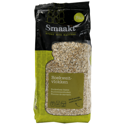 Smaakt Boekweitvlokken