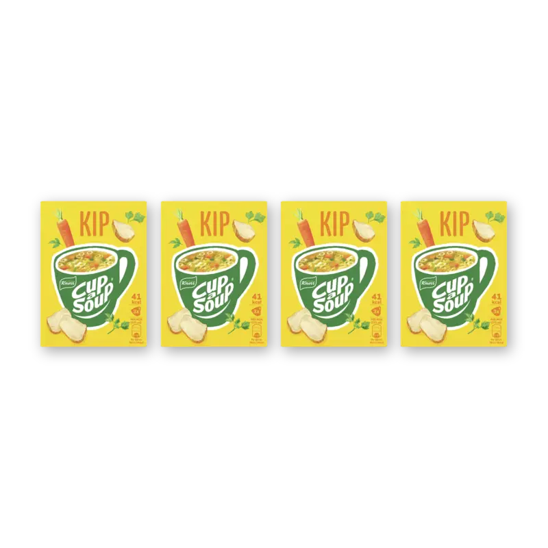 Knorr Cup-a-soup kip 4-pack