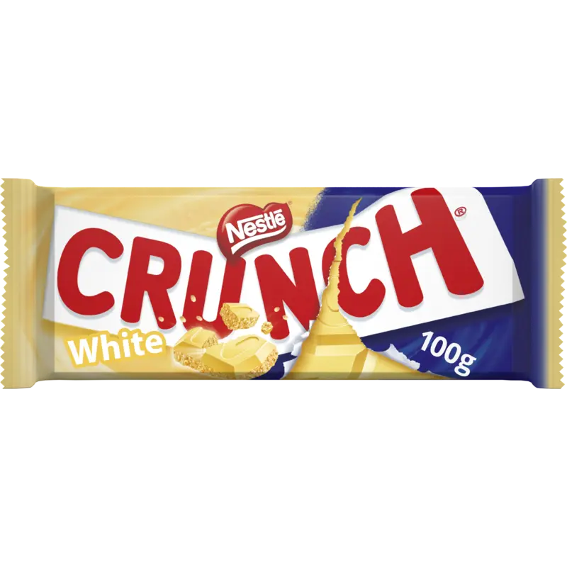 Nestlé Crunch witte chocolade reep