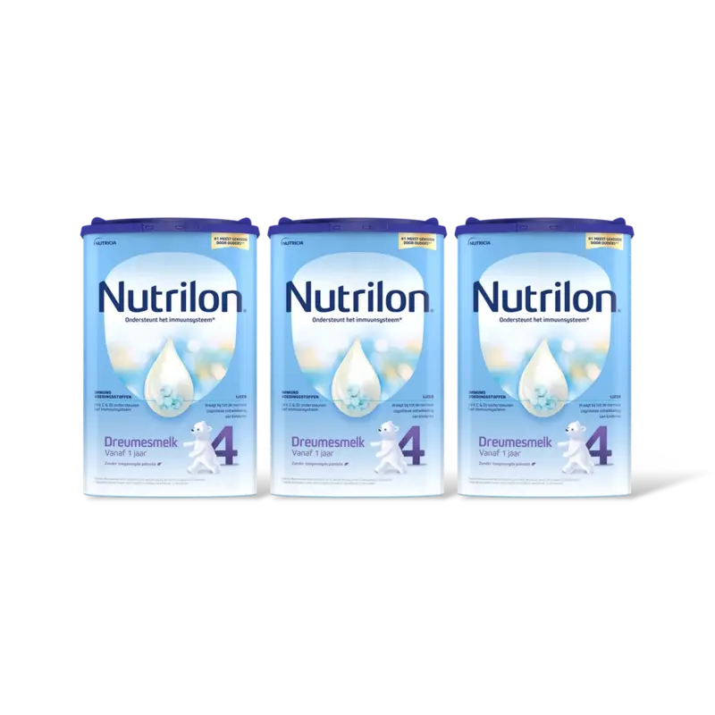 Nutrilon 4 dreumesmelk 12+ maanden 3-pack