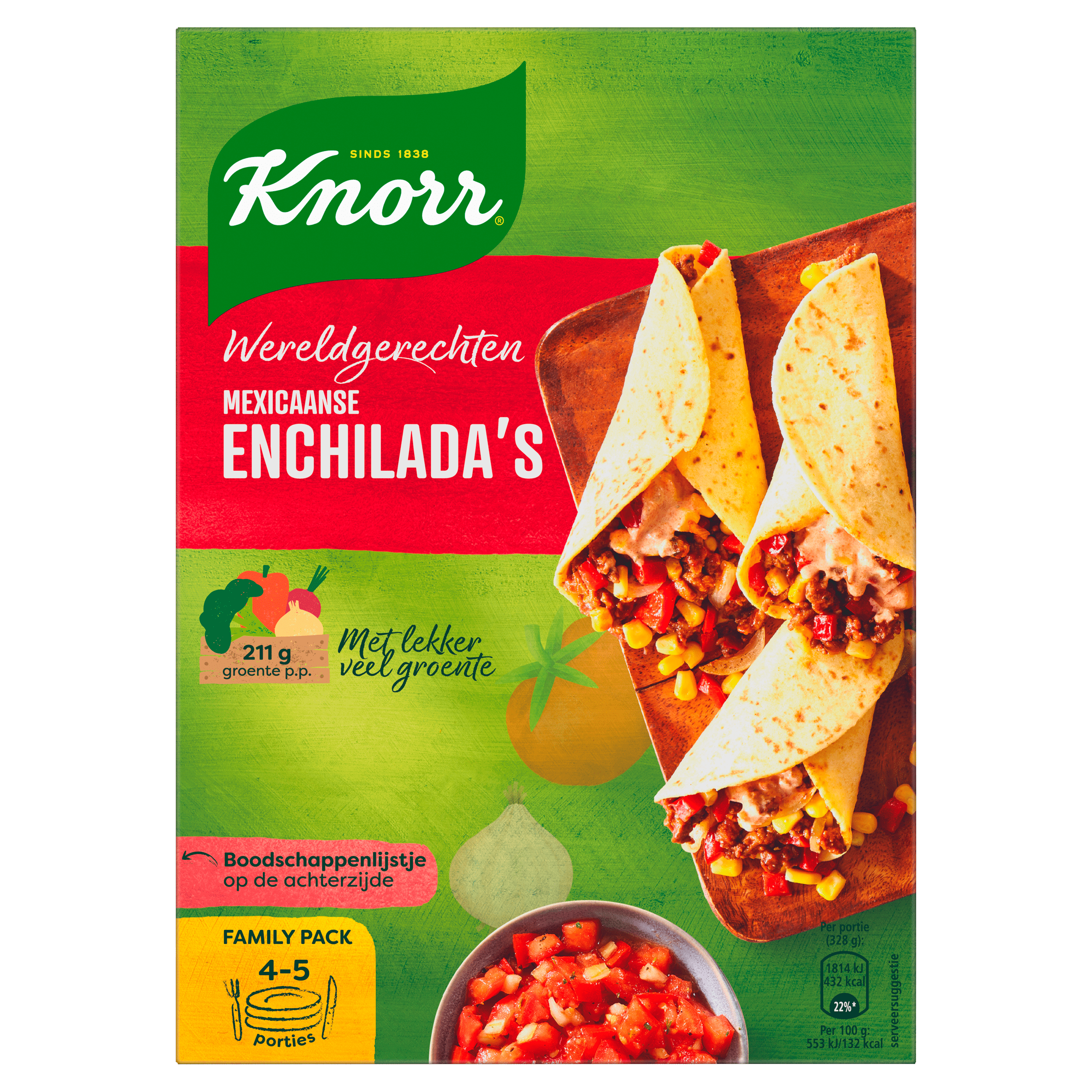 Knorr Wereldgerecht Mexicaanse enchiladas