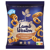 Lamb Weston twister fries seasoned