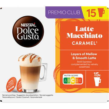 NESCAFE DOLCE GUSTO Latte Macchiatto Caramel 30 Koffiecups